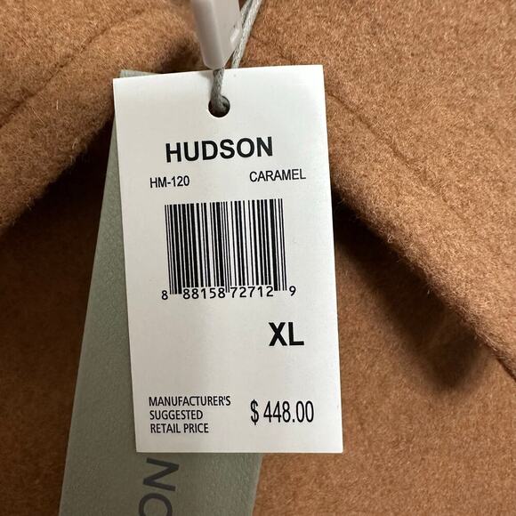 Hudson men’s NWT’s oversized double breasted wool blend coat. Size XL - Picture 8 of 8